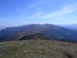 Hřeben Čornohory z vrcholu Hoverly